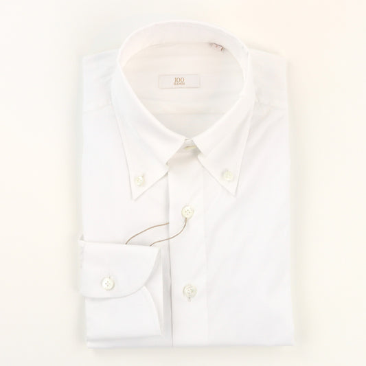 100 Hands Luxury Cotton Shirt - White
