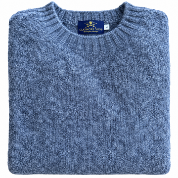 Claymore Shop Shetland Sweater - Basalt Grey