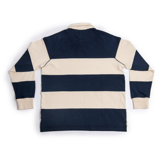 Heimat Textil Raglan Rugby - Ink/Seashell
