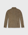 Sid Mashburn Harris Tweed Herringbone Military Jacket - Wheat
