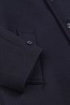 Valstar Wool Felt Overcoat - Navy Blue