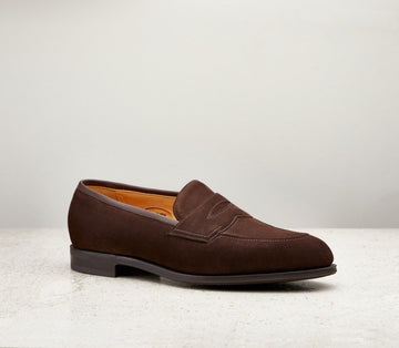 Edward Green Suede Piccadilly - Mink Suede