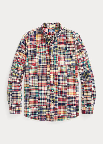 Ralph Lauren Patchwork Madras Shirt - Multi