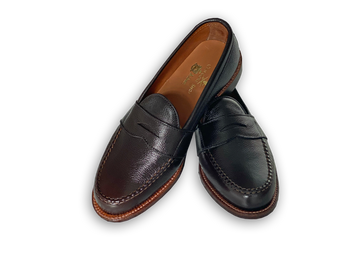 Alden Full Strap LHS Dark Brown Regina Calfskin D9223